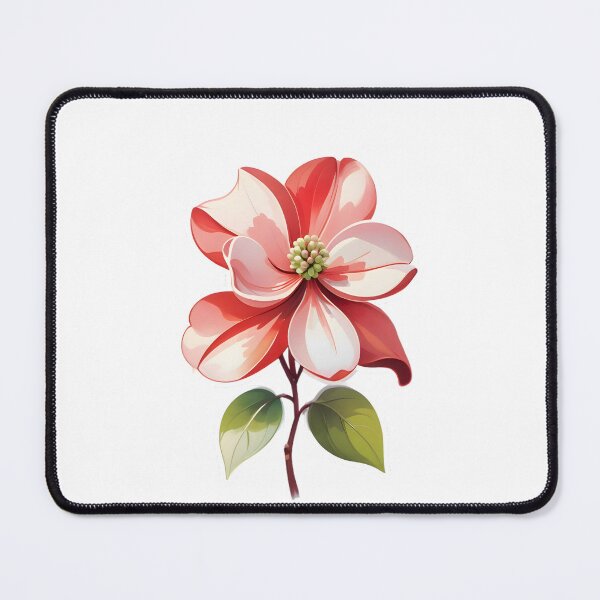 Item preview, Red Dogwood Flower designed and sold by HOMETOWN86.