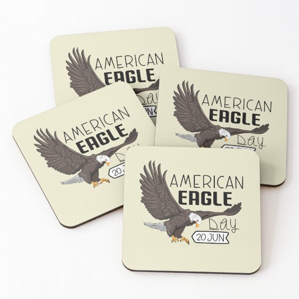 Item preview, 20 June American Eagle Day - Wacky Holidays designed and sold by ChemicalXShop.