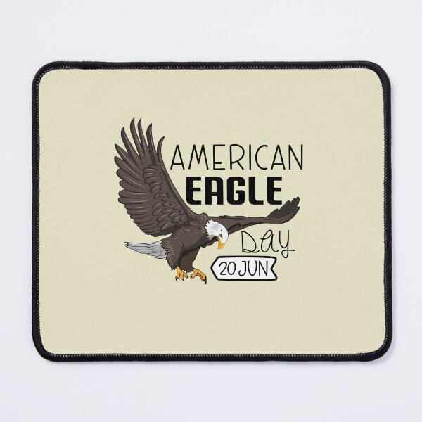 Item preview, 20 June American Eagle Day - Wacky Holidays designed and sold by ChemicalXShop.