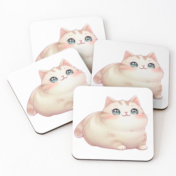 Item preview, Cute Chonky Cat designed and sold by CreatedbyKandJ.