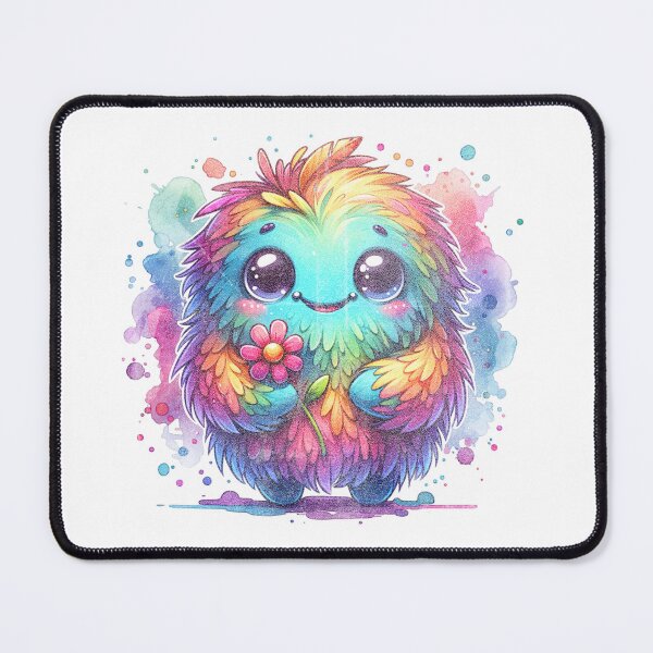 Item preview, Monster Fun with a Flower designed and sold by Sunscape-Art.