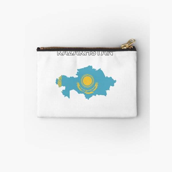 Item preview, Kazakhstan Flag Map designed and sold by atomstartup.
