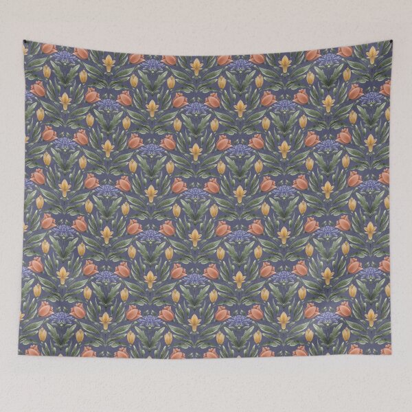 Item preview, Decorative Bloom Pattern  seamless pattern designed and sold by NelenaArt.