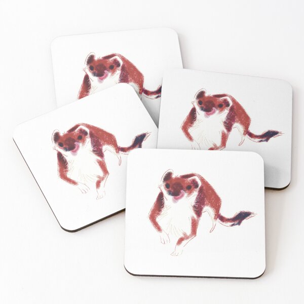 Item preview, Eurasian Ermine Exploring designed and sold by RyukiArtbook.