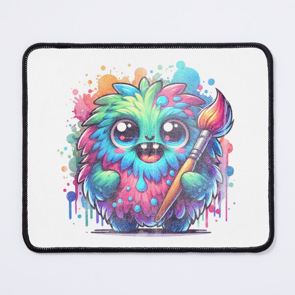 Item preview, Monster Fun with a Brush designed and sold by Sunscape-Art.