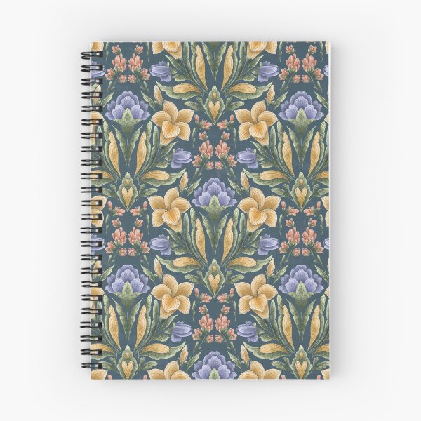 Item preview, Ornate Botanical Repeat  seamless pattern designed and sold by NelenaArt.