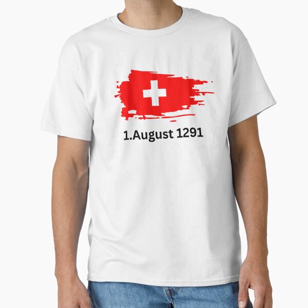 Item preview, Camiseta Suiza 1291 designed and sold by Fiftyandfab.