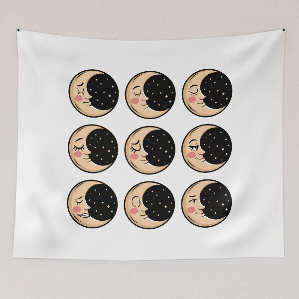 Item preview, Phases of the Moon designed and sold by Zanigold.