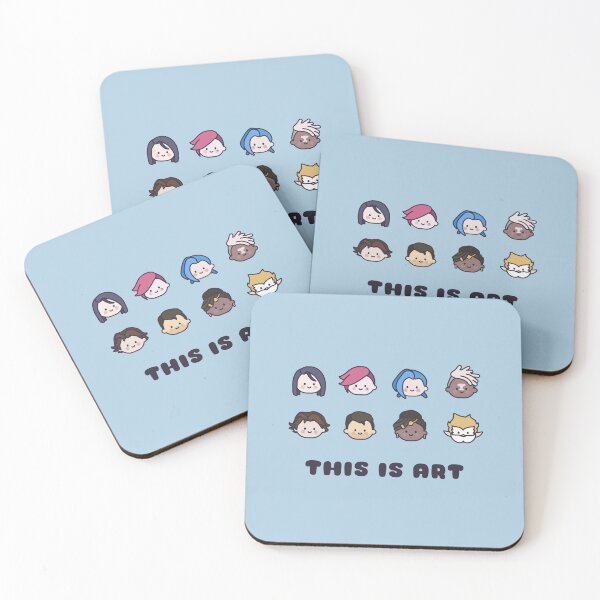 Item preview, Pack kawaii cute characters gift - This is art  designed and sold by celestevolta.