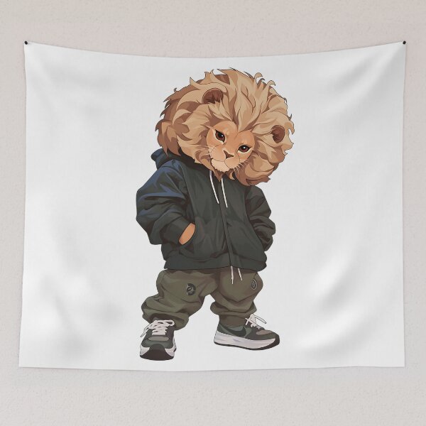 Item preview, Streetwear Lio Urban Style designed and sold by bapupa.