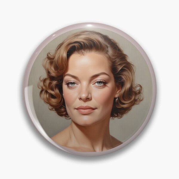 Item preview, Classical Portraits - Original - Oil Painting - Romy Schneider designed and sold by SentientGallery.
