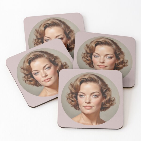 Item preview, Classical Portraits - Original - Oil Painting - Romy Schneider designed and sold by SentientGallery.