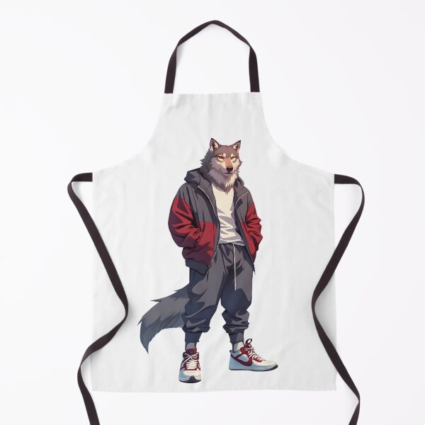 Item preview, Streetwear Wolf Modern Vibe designed and sold by bapupa.