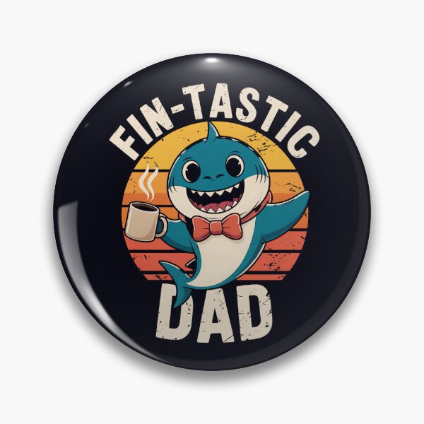 Item preview, Fin-Tastic Dad Shark-Themed Father’s Day Fun designed and sold by Taans-Creation.