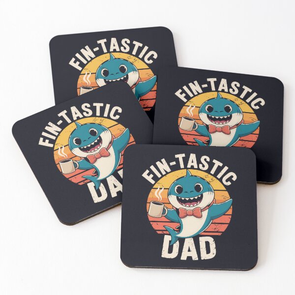 Item preview, Fin-Tastic Dad Shark-Themed Father’s Day Fun designed and sold by Taans-Creation.