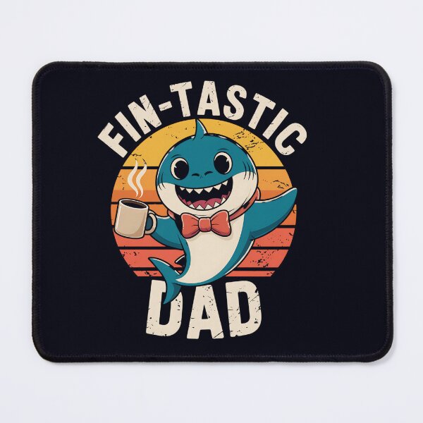 Item preview, Fin-Tastic Dad Shark-Themed Father’s Day Fun designed and sold by Taans-Creation.