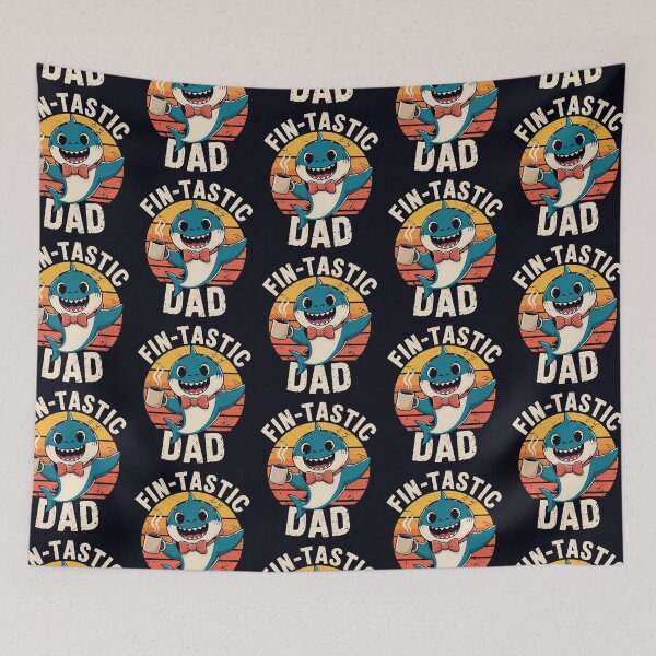 Item preview, Fin-Tastic Dad Shark-Themed Father’s Day Fun designed and sold by Taans-Creation.