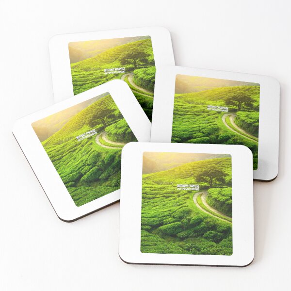 Item preview, Serene Green Tea Garden Design with Motivational Quote – Nature-Inspired Art for Mindful Souls and Truth Seekers designed and sold by knalpot-design.