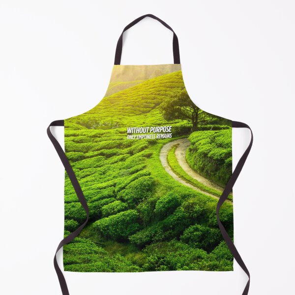 Item preview, Serene Green Tea Garden Design with Motivational Quote – Nature-Inspired Art for Mindful Souls and Truth Seekers designed and sold by knalpot-design.
