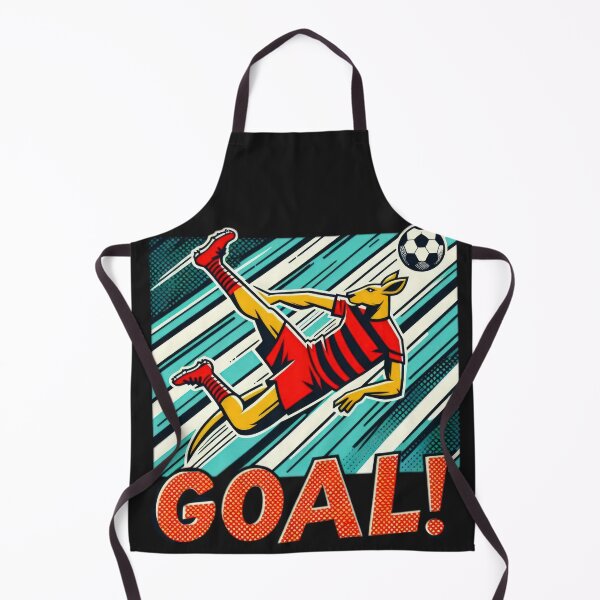 Item preview, football soccer kangaroo with a football,Football Player ,soccer art,animal playing soccer designed and sold by Expressions-Sel.
