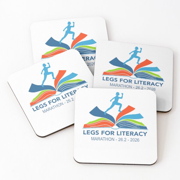 Item preview, Legs for Literacy Marathon – 2026 designed and sold by Moritz Schwäble.