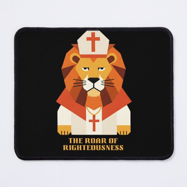 Item preview, Pope Leo XIV – Surreal Papal Lion Fusion Art Print | Design by EgyApe designed and sold by egyape ⭐⭐⭐⭐⭐.
