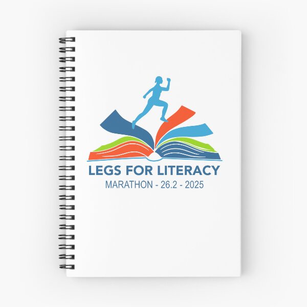 Item preview, Legs for Literacy Marathon – 2025 designed and sold by Moritz Schwäble.