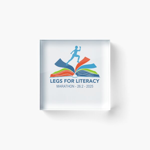 Item preview, Legs for Literacy Marathon – 2025 designed and sold by Moritz Schwäble.