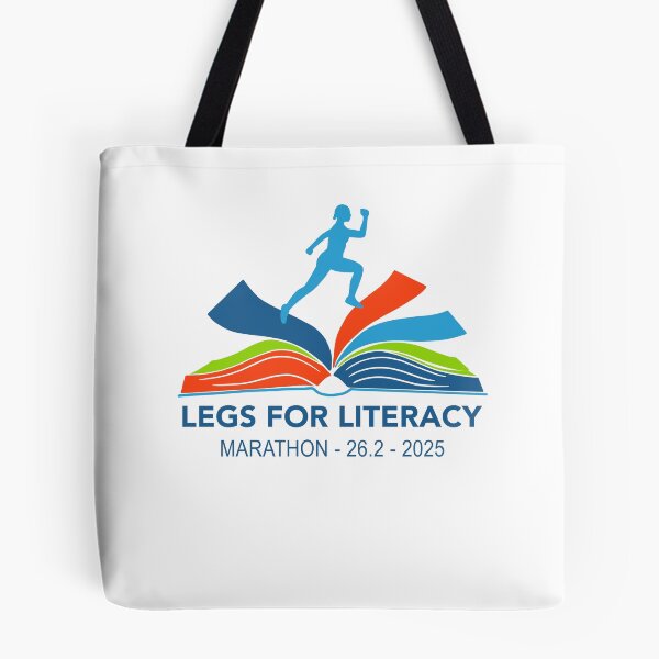 Item preview, Legs for Literacy Marathon – 2025 designed and sold by Moritz Schwäble.