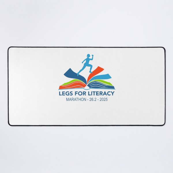 Item preview, Legs for Literacy Marathon – 2025 designed and sold by Moritz Schwäble.