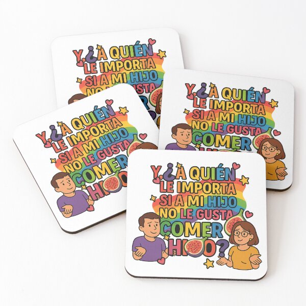 Item preview, Who Cares? LGBTQ+ Son Support - Spanish Quote designed and sold by ZhivanCrimson.
