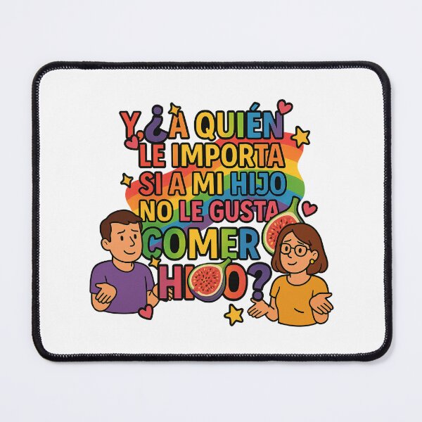 Item preview, Who Cares? LGBTQ+ Son Support - Spanish Quote designed and sold by ZhivanCrimson.