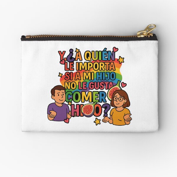 Item preview, Who Cares? LGBTQ+ Son Support - Spanish Quote designed and sold by ZhivanCrimson.