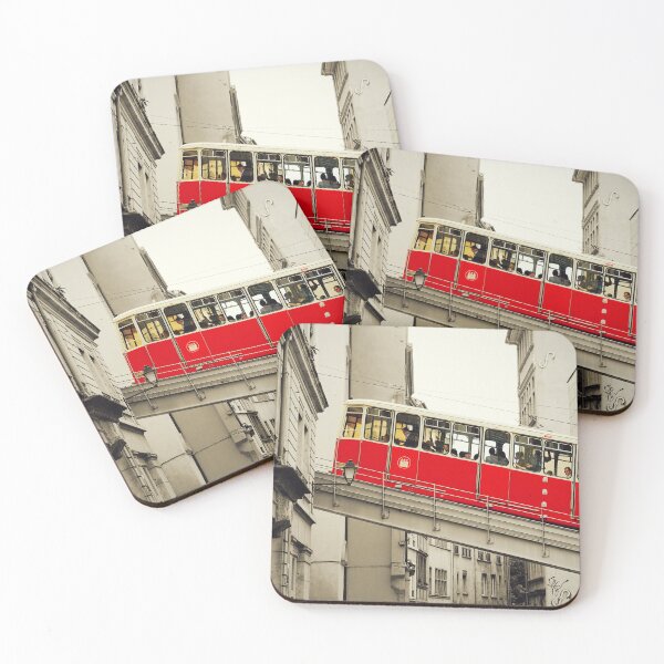 Item preview, Lyon Funicular in Selective Color - Vieux Lyon to Fourviere Hill designed and sold by CarolinaReina.