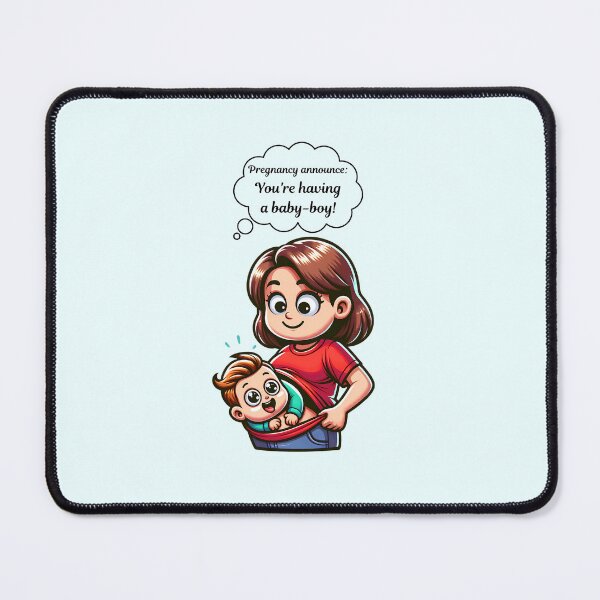 Item preview, Pregnancy announce: you're having a baby-boy! designed and sold by Pearl67.