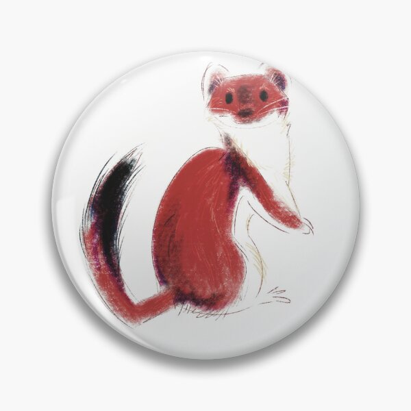 Item preview, Eurasian Stoat Lookout designed and sold by RyukiArtbook.