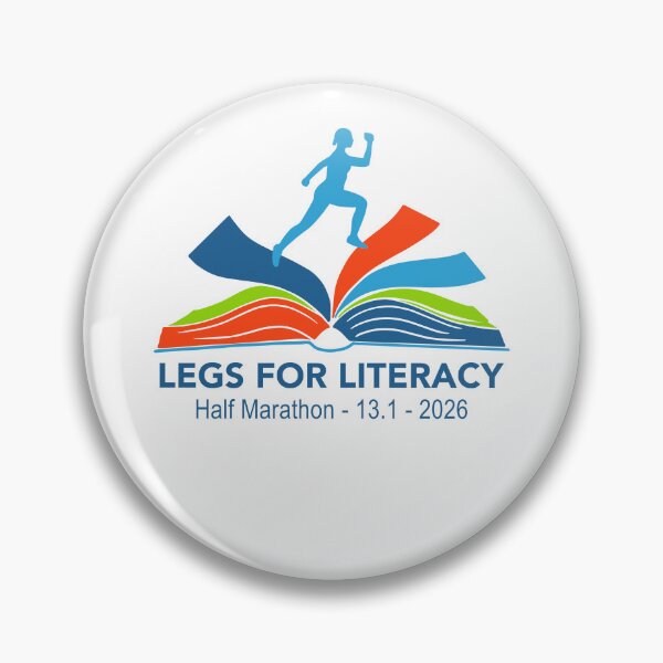 Item preview, Legs for Literacy Half Marathon – 2026 designed and sold by Moritz Schwäble.