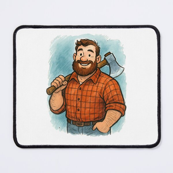 Item preview, Friendly Woodsman Hero in Watercolor Fairytale Style designed and sold by 良心創作.
