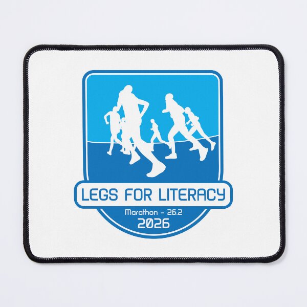 Item preview, Legs for Literacy Marathon – 2026 designed and sold by Moritz Schwäble.