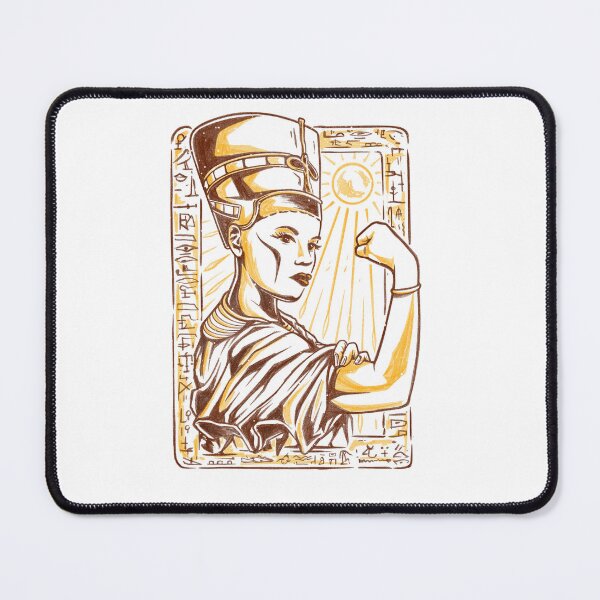 Aperçu de l'œuvre Reine Néfertiti - Femme forte - Égypte antique créée et vendue par BeautyofColor.