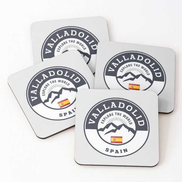 Item preview, Valladolid Spain Black and White Crest designed and sold by World Designs.