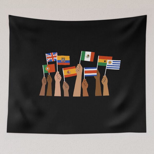 Item preview, Various Flags Abroad designed and sold by Alluka Brand.
