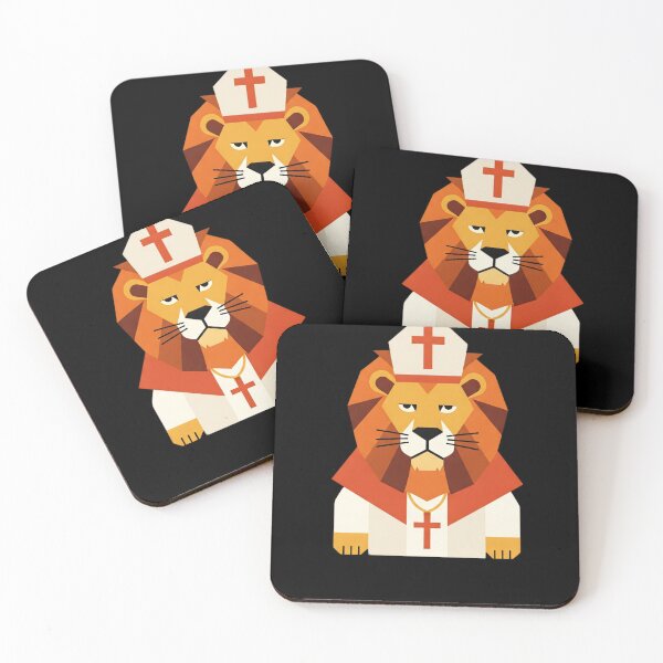 Item preview, Divinus Leo – The Papal Roar" | EgyApe Surreal art designed and sold by egyape ⭐⭐⭐⭐⭐.