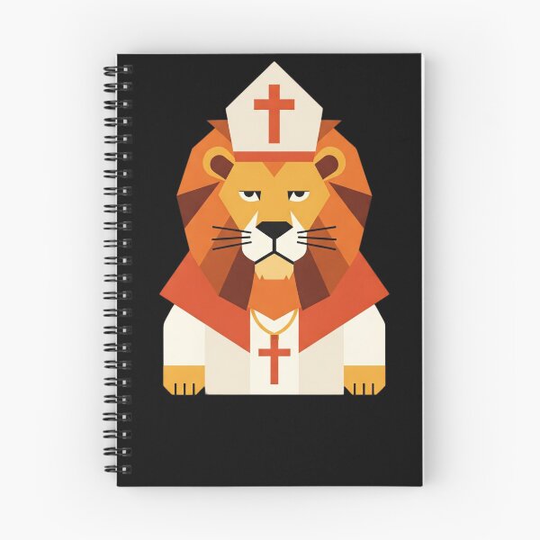 Item preview, Divinus Leo – The Papal Roar" | EgyApe Surreal art designed and sold by egyape ⭐⭐⭐⭐⭐.