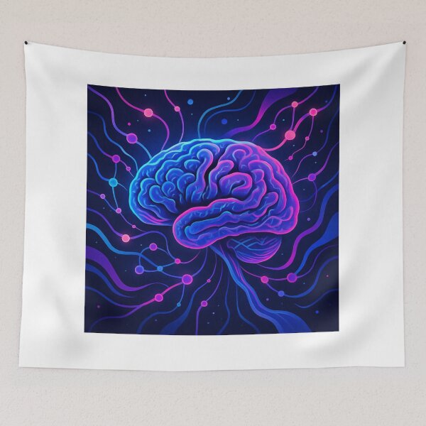 Item preview, Electric Brain Network designed and sold by FestusArt.