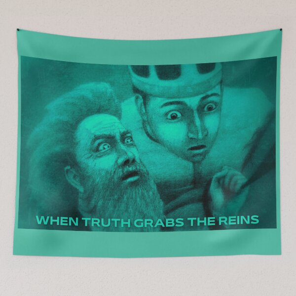 Item preview, When Truth Grabs the Reins – No Power Can Pull Away designed and sold by Anomaly Effect.