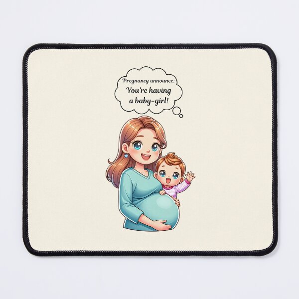 Item preview, Pregnancy announce: you're having a baby-girl! designed and sold by Pearl67.
