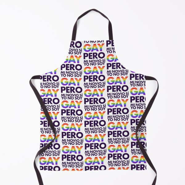 Item preview, I'm Not Gay But My Boyfriend Is - Funny Spanish LGBTQ+ Quote designed and sold by ZhivanCrimson.