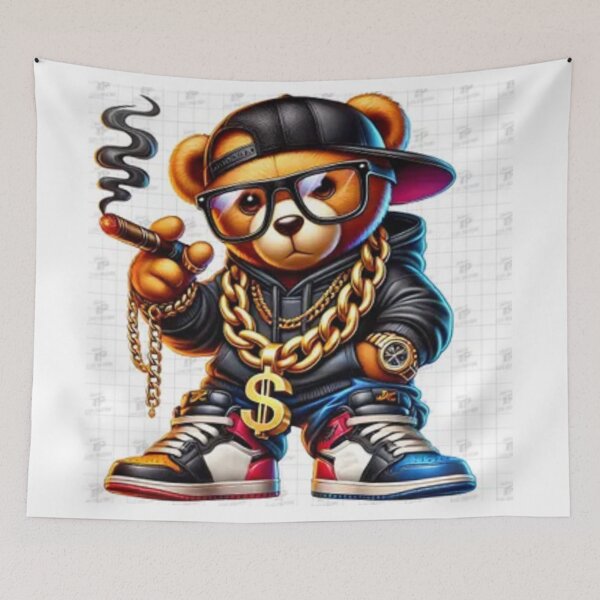 Item preview, oros rap smoking a cigar designed and sold by Mmarchi1991.
