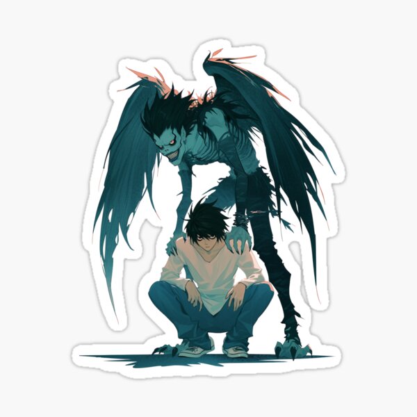 Item preview, Shadow of Justice – L and Ryuk designed and sold by CaosCreativo-cr.